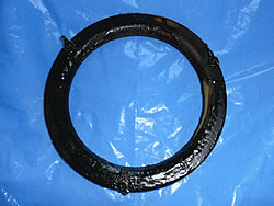 換気扇に使用されていたリングの部品　After
